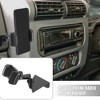 Unique Bargains Car Mobile Phone Holder Mount Kit for Jeep Wrangler TJ LJ 1997-2006 Black - image 2 of 4