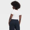 Women's Everyday Soft Cropped Short Sleeve T-Shirt - All In Motion™ - 4 of 4