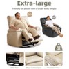 Recliner Chair, Electric Rocker Swivel USB Charger for Adults, with Vibrating Massage and Heating, for Living Room, Bedroom - 3 of 4