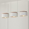 Capital Lighting Liam 3 - Light Chandelier in  Light Wood/White - 4 of 4