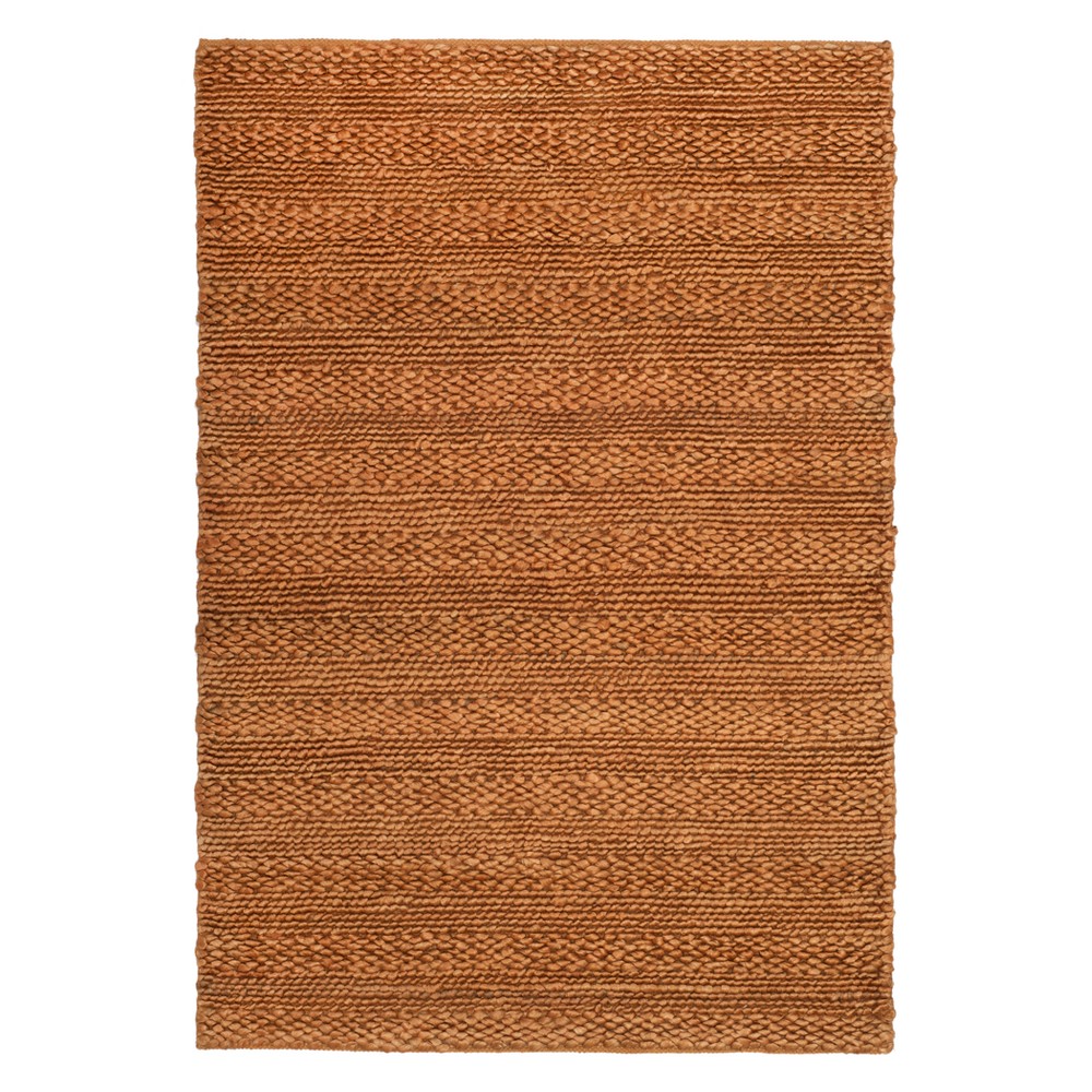 Gold Solid Woven Accent Rug 4'x6' - Safavieh