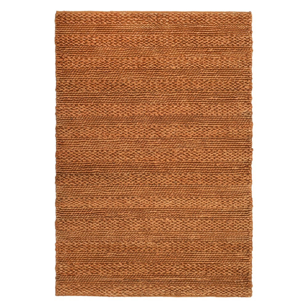 Gold Solid Woven Accent Rug 4'x6' - Safavieh