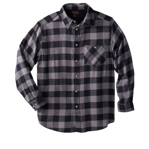 Boulder Creek By Kingsize Men's Big & Tall ™ Flannel Shirt - Tall - Xl ...