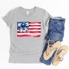 The Juniper Shop USA Flag Coquette Youth Short Sleeve Tee - 4 of 4