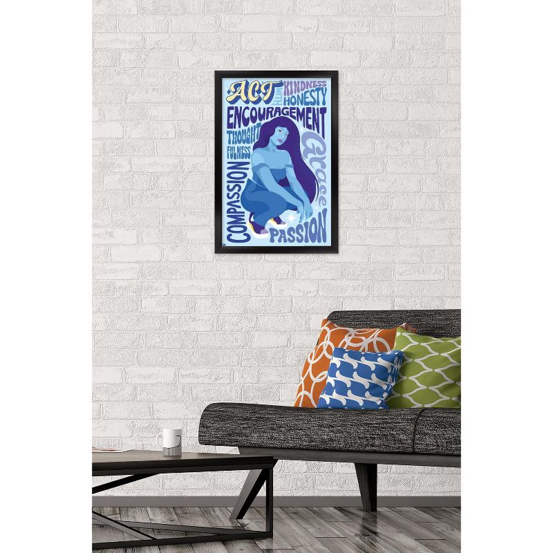 Trends International Boss Beauties - Blue Framed Wall Poster Prints, 2 of 7