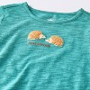 Baby Boys' 2pc Hedgehog Graphic Jogger Pants Set - Cloud Island™ Teal - 3 of 4