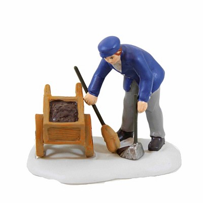 Department 56 Villages 2.25 In Final Prep Before Opening Dickens Village Broom Cleanup Village Figurines