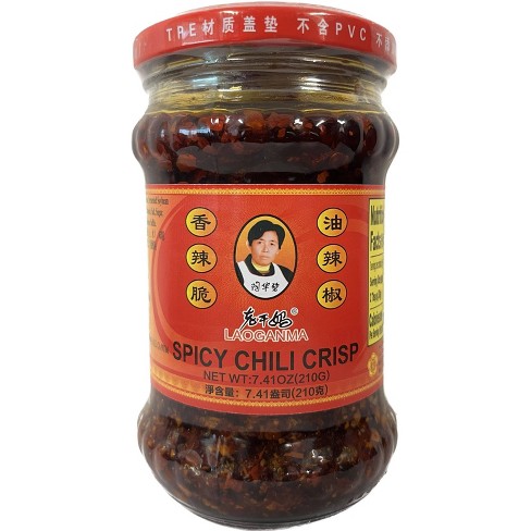 Spicy Chili Crisp (Chili Oil Sauce) - 7.41oz (Pack of 6)