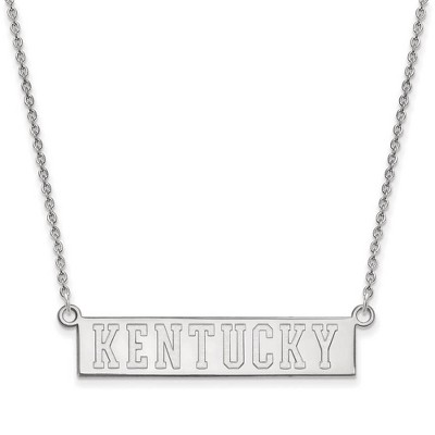 Black Bow Jewelry Sterling Silver Kentucky Wildcats NCAA Necklace 18 Inch