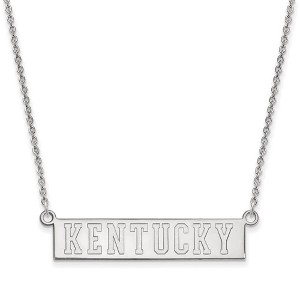 Black Bow Jewelry Sterling Silver Kentucky Wildcats NCAA Necklace 18 Inch - 1 of 4