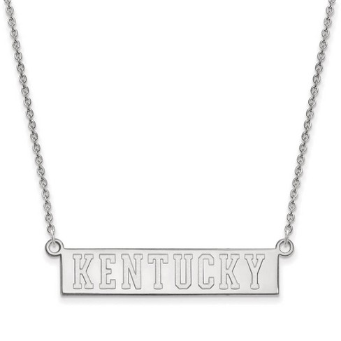 Black Bow Jewelry Sterling Silver Kentucky Wildcats NCAA Necklace 18 Inch - image 1 of 4