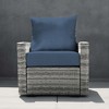 Honeycomb Outdoor Deep Seating Cushion Set - 2 of 4