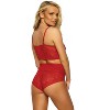 Felina | Finesse Lace Cami Bralette & Mock-Wrap Brief | 2-Piece Set - 2 of 3
