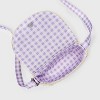 Girls' Easter Bunny Paper Straw Crossbody Bag - Cat & Jack™️ Off-White: Adjustable Strap, Animal Pattern - 3 of 4