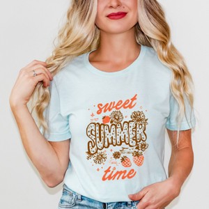 Simply Sage Market Sweet Summer Time Strawberry Short Sleeve Tee - 1 of 4