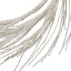 GDFStudio Muntz 24" Pre-Lit Artificial Dove Twig Christmas Garland/Wreath Warm White Lights, Glitter - 4 of 4