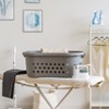 IRIS USA Plastic Clothes Laundry Basket, Hamper - 2 of 4