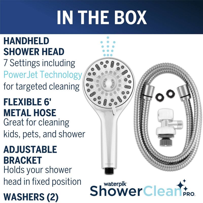 Shower Clean Pro Shower Head - Waterpik, 5 of 13