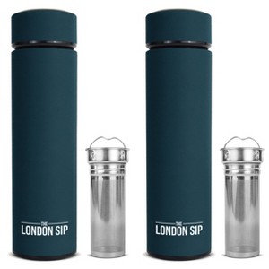 London Sip Tea Infuser Bottle 2-Pack, 16oz - 1 of 4