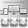 YOOCOZZ Chenille Sectional Sofa Bed & Sectional Sofa with Armrest Pockets and Movable Ottomans - 3 of 4