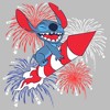 Girl's Lilo & Stitch Firework Rocket Ride for Stitch T-Shirt - 2 of 4