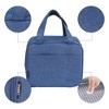 REGALWOVEN Reusable Waterproof Insulated Large Capacity Lunch Bags 8.7 x 7.3 x 5.7 Inches - 3 of 4