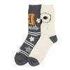 Harry Potter Big Face Hedwig and Hogwarts Womens Chenille Crew Socks - 3 of 4