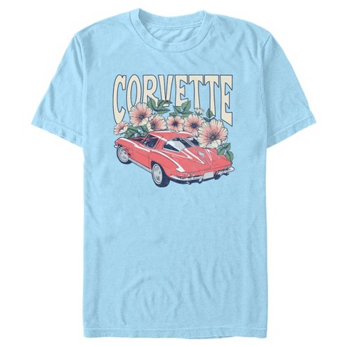 Men's General Motors Floral Corvette T-Shirt - image 1 of 4