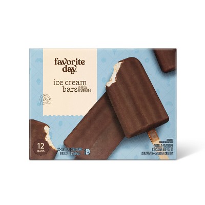 Vanilla Ice Cream Bars - 12pk/30 fl oz - Favorite Day™