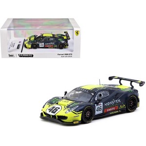 Ferrari 488 GT3 #46 "Gulf 12 Hours" (2019) "Hobby64" Series 1/64 Diecast Model Car by Tarmac Works - 1 of 4