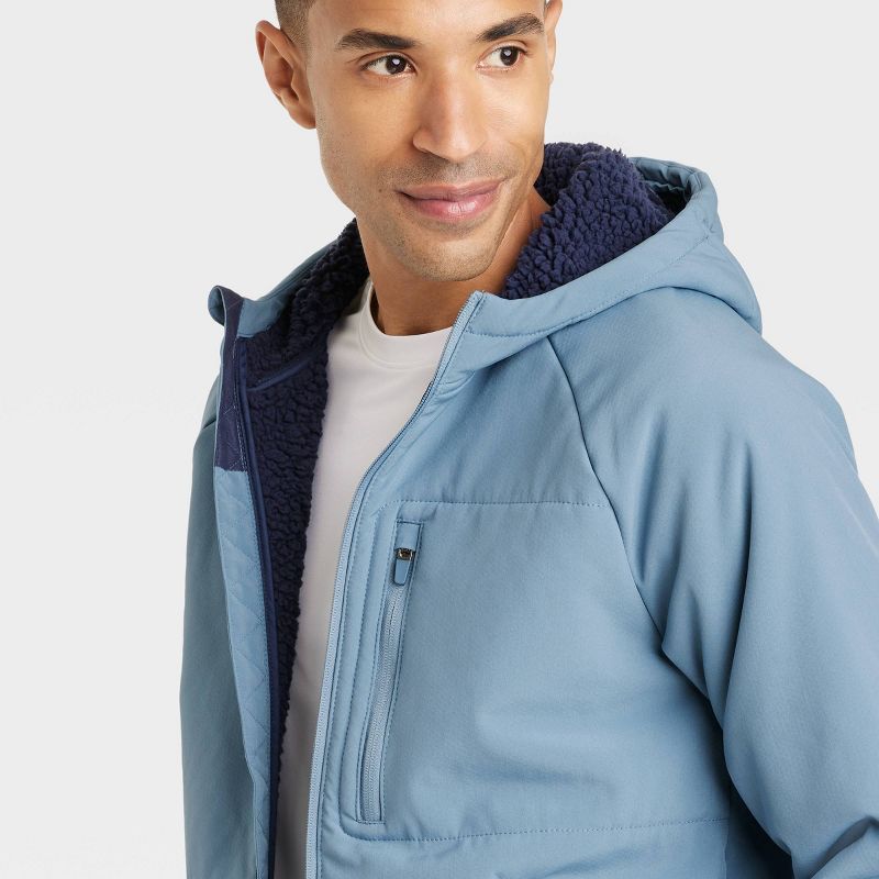 Men's High Pile Fleece Lined Jacket - All In Motion™, 4 of 5