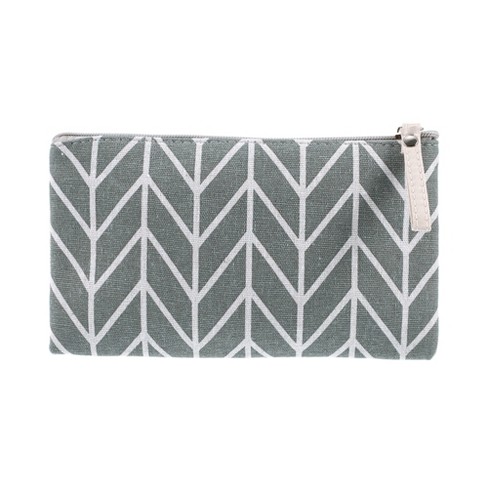 Unique Bargains Women's Durable Large Cosmetic Bag Gray 1 Pc - image 1 of 3