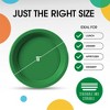 Exquisite Disposable Plastic Dinner Plates- 100 Count - 3 of 4