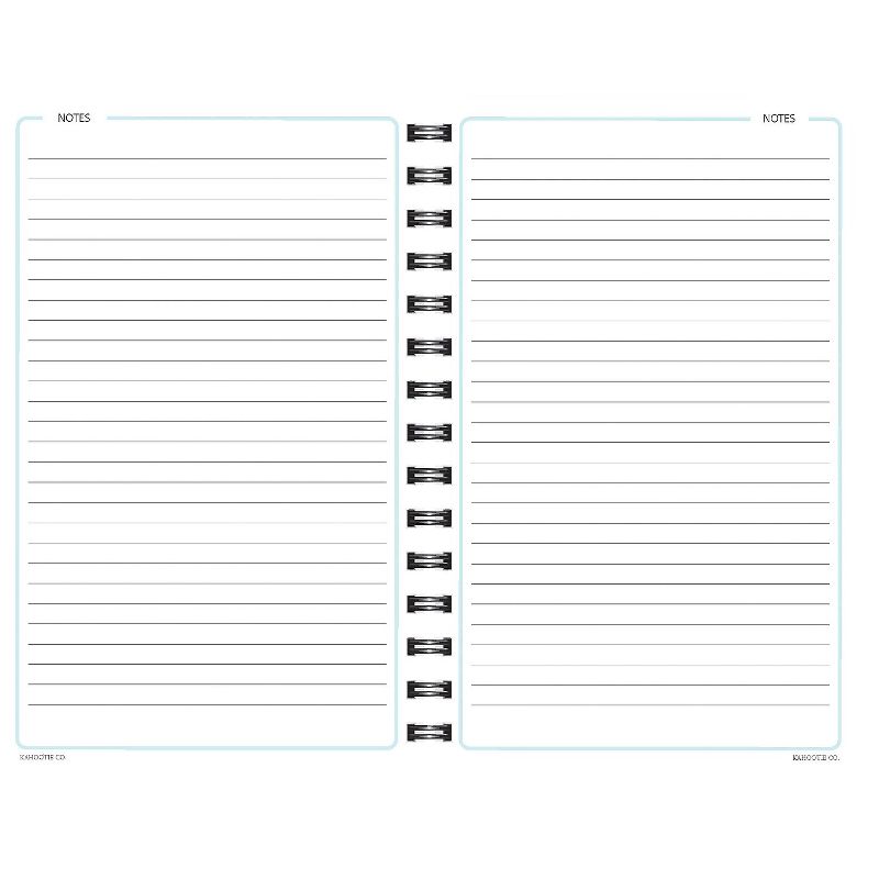 Kahootie Co. Kahootie Co Weekly Planner 6" x 9" Teal and White (ITKWTW), 5 of 8