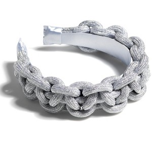 Shiraleah Braided Headband, Silver - 1 of 3