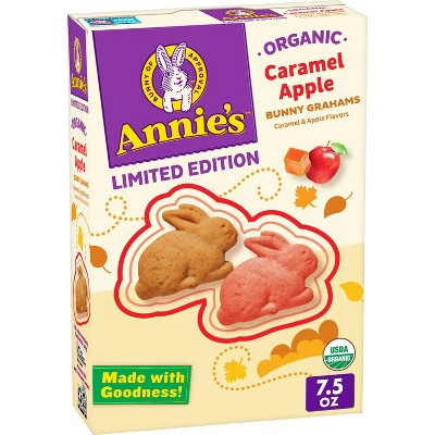 Annie's Caramel Apple Halloween Graham - 7.5oz