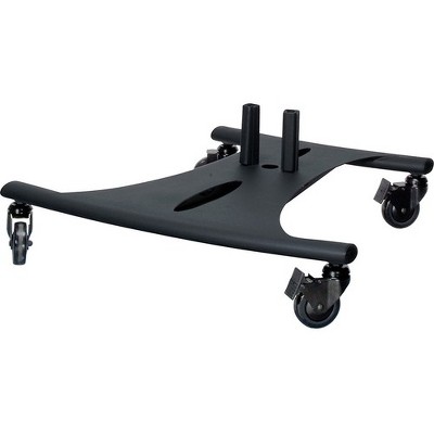 Premier Mounts Elliptical Cart Base with PSD-HDCA Mount Adapter - 200 lb Weight Capacity - Black