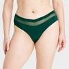 Women's Invisible Edge Cheeky Underwear with Mesh - Auden™ - image 4 of 4