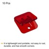 Unique Bargains Multifunctional Office Picture Paper Square Bag Clip 10 Pcs - 3 of 4