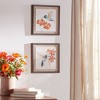 Melrose Framed Hummingbird Floral Print (Set of 2) - 2 of 4