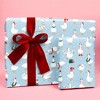 Big Dot of Happiness Christmas Silly Goose Wrapping Paper, Winter Holiday Party Gift Wrap Roll, Funny Christmas Gift Paper, 24 in x 7 feet, 1 Roll - 2 of 4