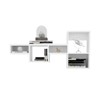 SEVOBAL Utility Storage Shelves Bookshelf 7-Tier Wall Shelf, Multi-Useful Modular Cube Storage for Living Room, White, 36.6"*11"*4.3" - 4 of 4