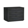 GDFStudio McKone Modern 3-Drawer Nightstand with Rounded Edges and Raised Base - 2 of 4