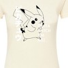 Women's - Pokémon - Pikachu Overlap Fitted Graphic T-Shirt - 2 of 3