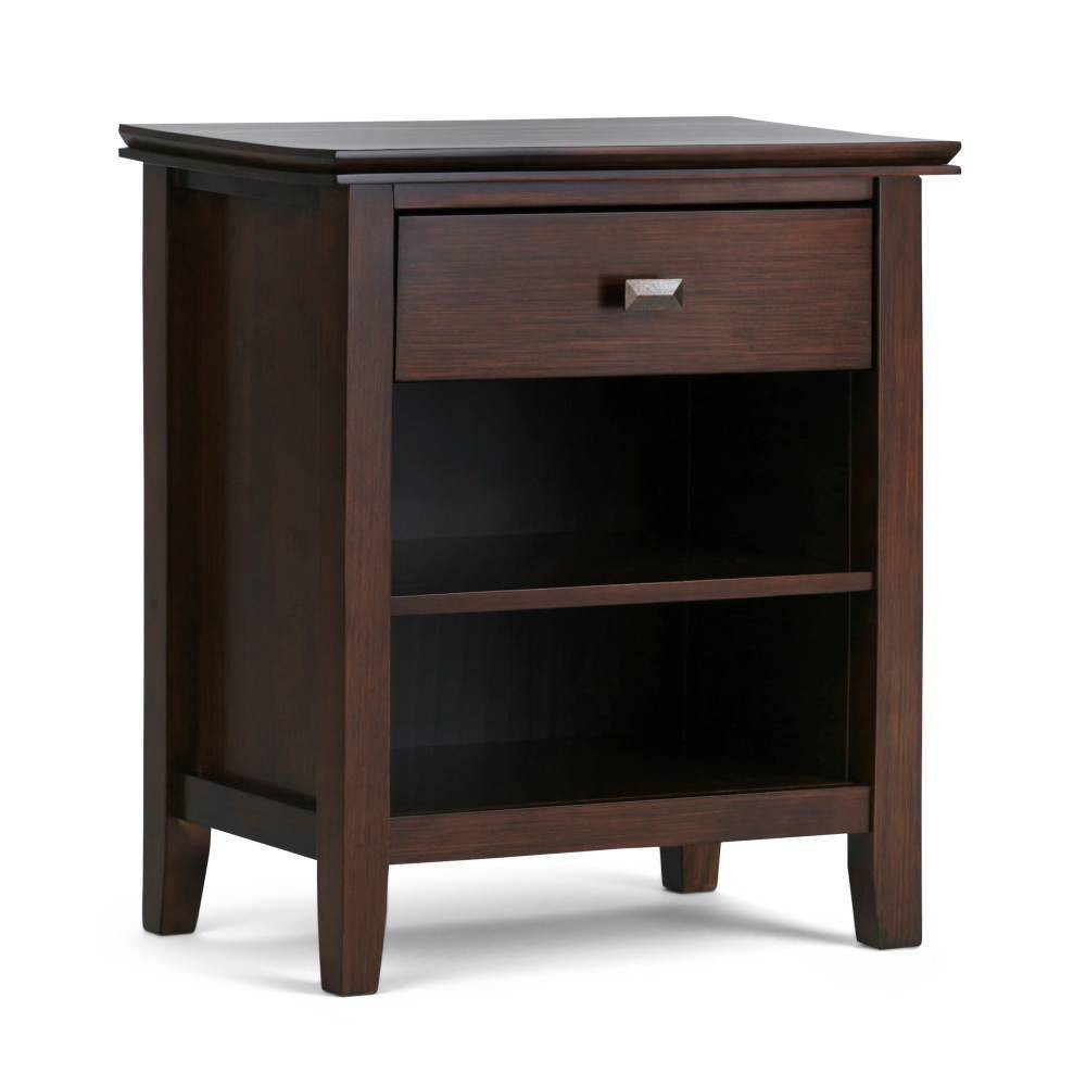 Photos - Storage Сabinet 24" Stratford Nightstand Russet Brown - WyndenHall