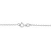 Haus of Brilliance Silver 1/5 Cttw Bezel Set Champagne Diamond Solitaire Pendant Necklace - 2 of 4