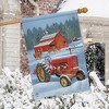 Briarwood Lane Winter House Flag 40x28 For Outdoor Winter on the Farm House Flag Flag For Winter House Flag - 4 of 4
