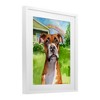 Stupell Industries Boxer and Rainbow Portrait Framed Print Under Glass Art - 2 of 4
