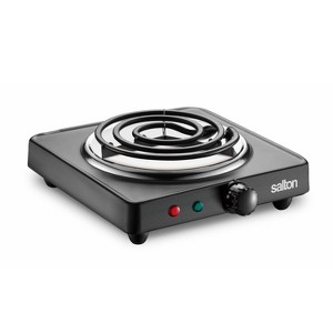 Salton Portable Cooktop Single - Black - 1 of 4