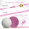 PartyWoo Crepe Paper Streamers Pink Light Hot Peach Light Yellow 6 Rolls 492 ft 1.8 Inch x 82 Ft Roll - 3 of 4